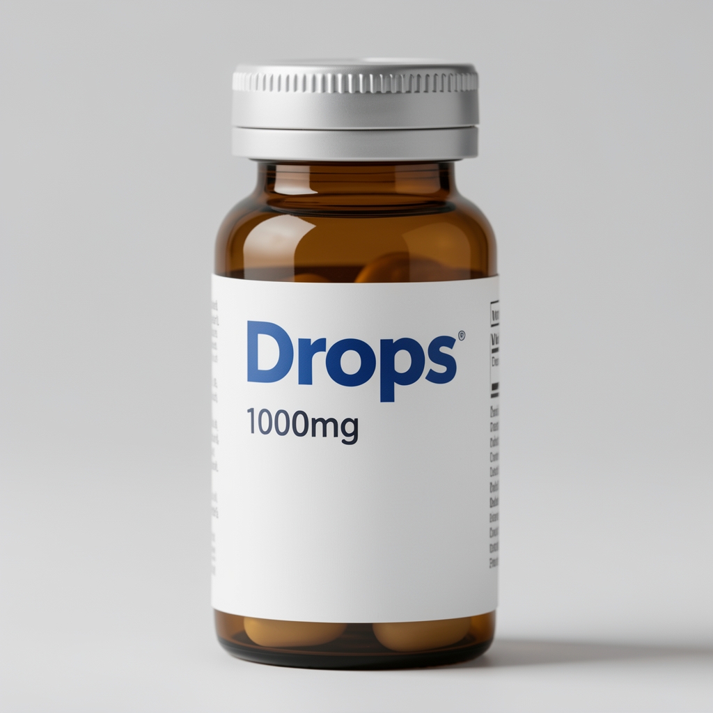 Detail etikety fľaštičky Triple Magnesium Complex Liquid Drops 1000mg